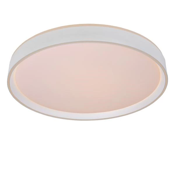 Lucide NURIA - Flush ceiling light - Ø 50 cm- LED 3 StepDim - 1x36W 2700K - White - detail 1